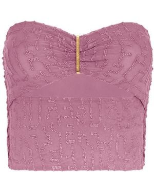ViX Ray Strapless Top - Purple