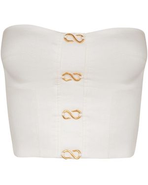 ViX Nora Strapless Top - White
