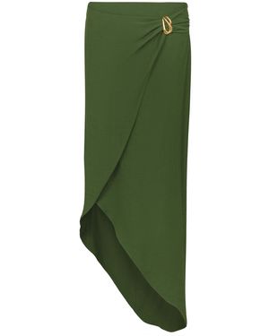 ViX Taylor Midi Skirt - Green