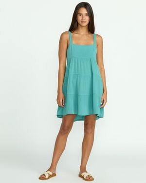Volcom Beachmoonstone Dress - Blue
