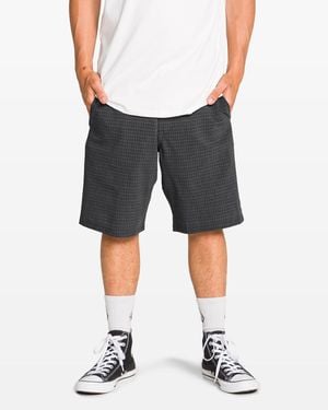 Volcom Mix Frickin Cross Shred Shorts - Gray