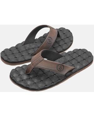 Volcom Recliner Sandals - Black