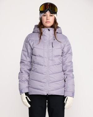 Volcom Estes Puff Jacket - Purple
