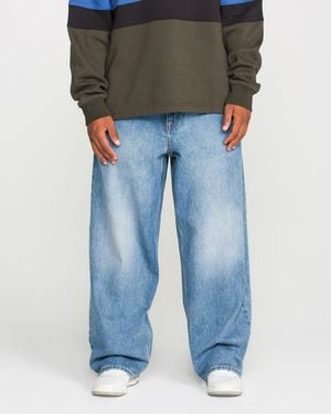 Volcom Chillow Denim Pants - Blue