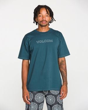 Volcom Crassy Short Sleeve Tee - Blue