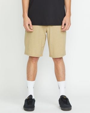 Volcom Frickin Cross Shred Static Shorts - Natural