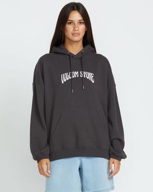 Volcom Stone Art Up Hoodie - Black