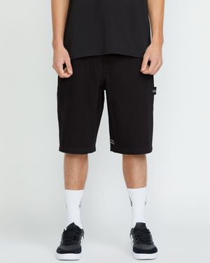 Volcom Sawhorse Denim Shorts - Black