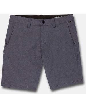 Volcom Frickin Cross Shred Static Shorts - Blue