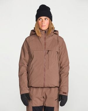 Volcom 3D Stretch Gore-Tex Jacket - Brown