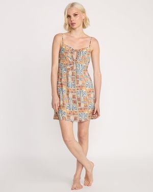 Volcom Featured Artist Emma Rushton Dress - Natural