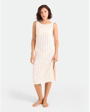 Volcom Coco Low Tide Midi Dress - White
