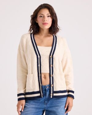 Volcom Boyfriend Cardigan - Natural