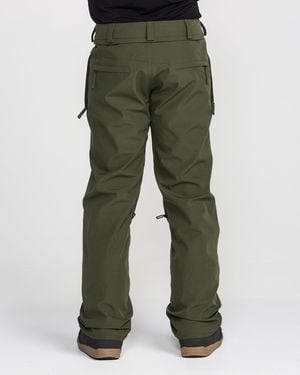 Volcom Freakin Snow Chino Pants - Green
