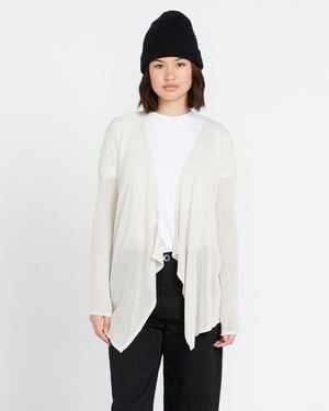 Volcom Go Go Wrap Cardigan - White