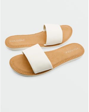 Volcom Simple Slides - White