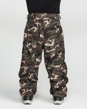 Volcom Nwrk 20K Baggy Pant - Multicolor