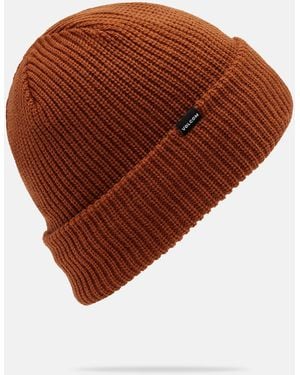 Volcom Sweep Lined Beanie - Brown