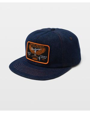 Volcom Hammered Work Hat - Blue