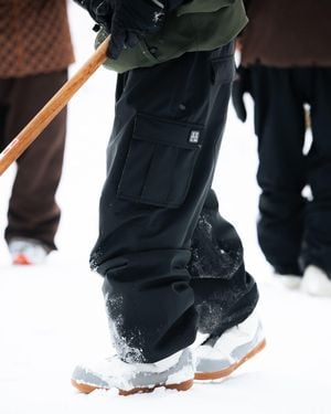 Volcom Nwrk 20K Baggy Pants - Black