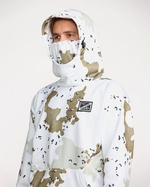 Volcom Hydro Riding Hoodie - White