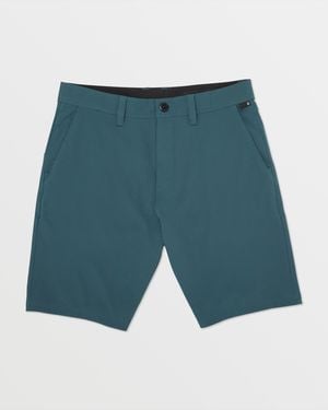 Volcom Frickin Cross Shred Shorts - Blue