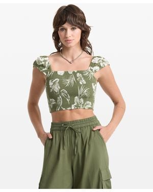 Volcom Vroom Service Top - Green