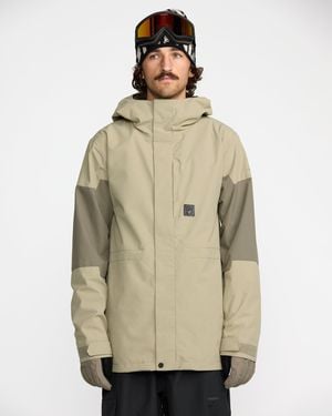 Volcom Primry Insulated Jacket - Natural