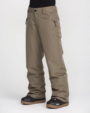 Volcom Coldfront Insulated Baggy Pants - Natural