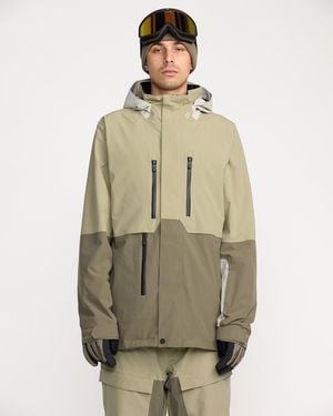 Volcom Rnge Stretch 30K Jacket - Green