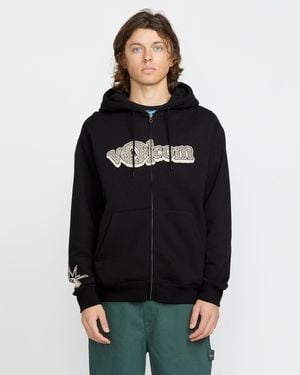 Volcom Entertainment Zip Sweatshirt - Black