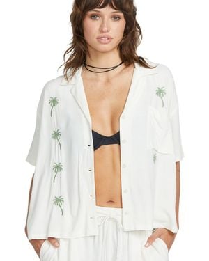 Volcom Sun Stunner Short Sleeve Tee - White