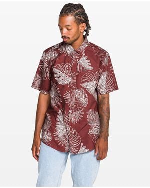Volcom Monsterious Short Sleeve Shirt - Red