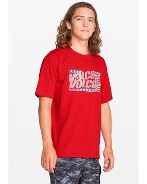 Volcom Kids' Glory Daze Short Sleeve Tee - Orange