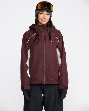 Volcom Stone Smokeshow 20K Jacket - Red
