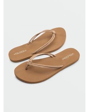Volcom Forever And Ever Ii Sandals - Natural
