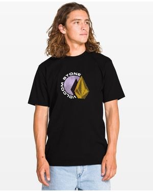 Volcom Kids' Big Boys' Hypnotizer Short Sleeve Tee - Black