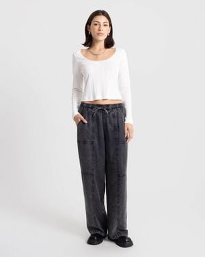 Volcom Washed Away Twill Pants - White