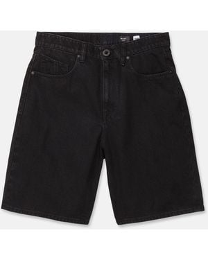 Volcom Billow Denim Shorts - Black