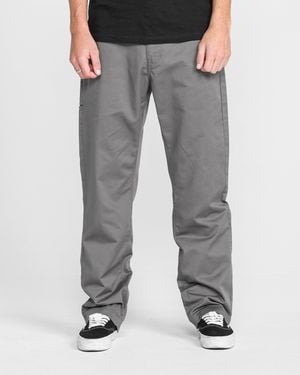 Volcom Frickin Relaxed Chino Pants - Gray