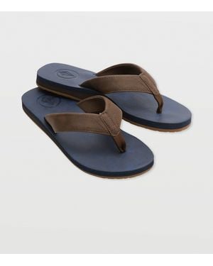 Volcom Victor Lx Sandals - Blue