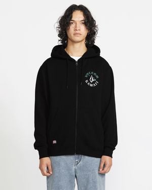 Volcom Lineage Zip Fleece Hoodie - Black