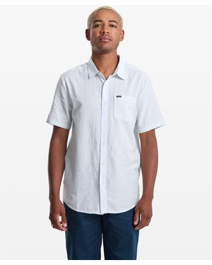 Volcom Bankstone Ii Short Sleeve Shirt - White