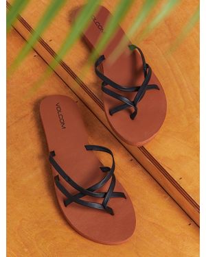 Volcom New School Ii Sandals - Orange