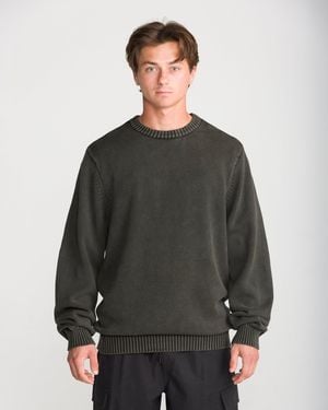 Volcom Bleached Crew Sweater - Gray