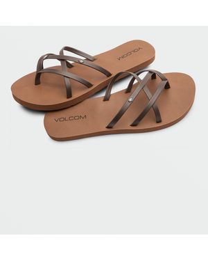 Volcom New School Ii Sandals - Brown