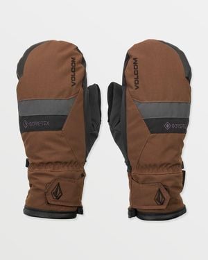 Volcom Stay Dry Gore-Tex Mitts - Brown