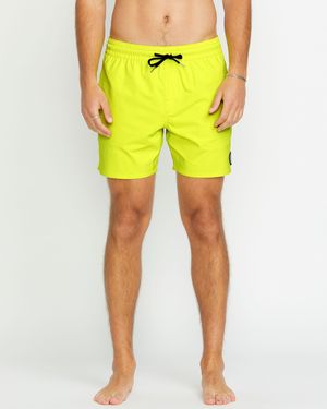 Volcom Lido Solid 16" Trunks - Yellow