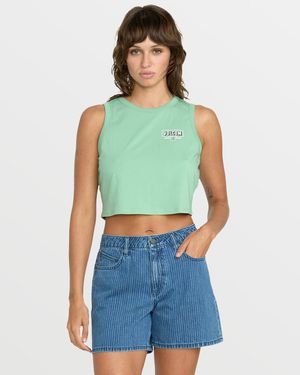 Volcom Have Some Fun Tank - Green