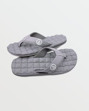 Volcom Recliner Sandals - Gray